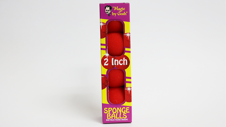 2 inch PRO Sponge Ball (Red) Box of 4 from Magic b...