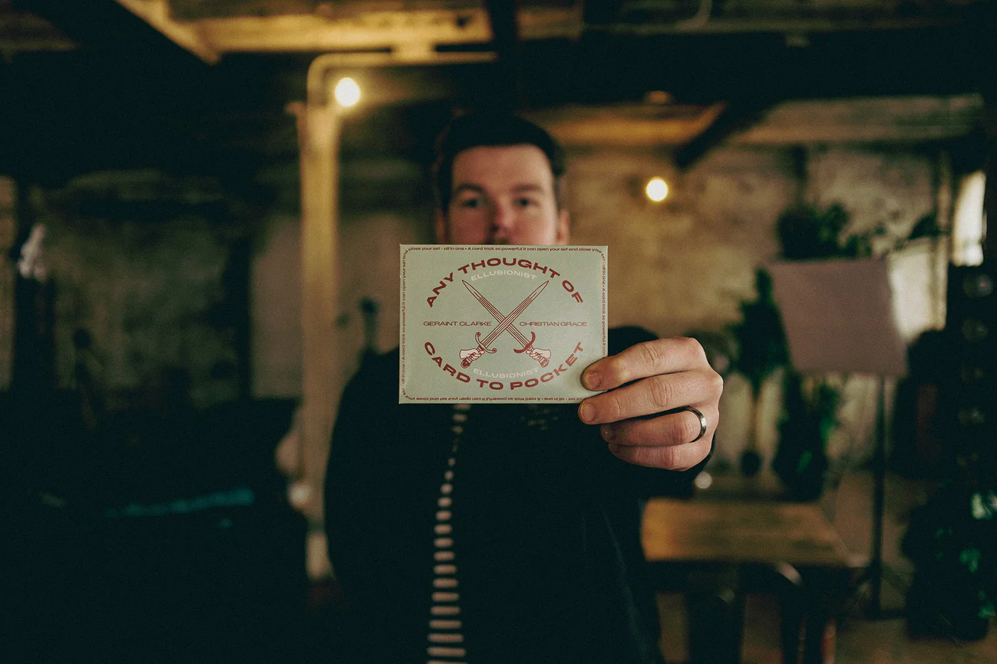ANY THOUGHT OF CARD TO POCKET by Christian Grace &...