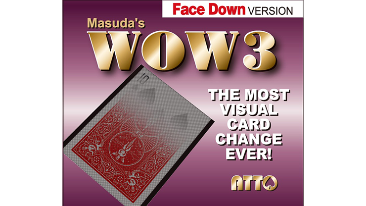 WOW 3 Face-DOWN (Gimmick and Online Instructions) ...